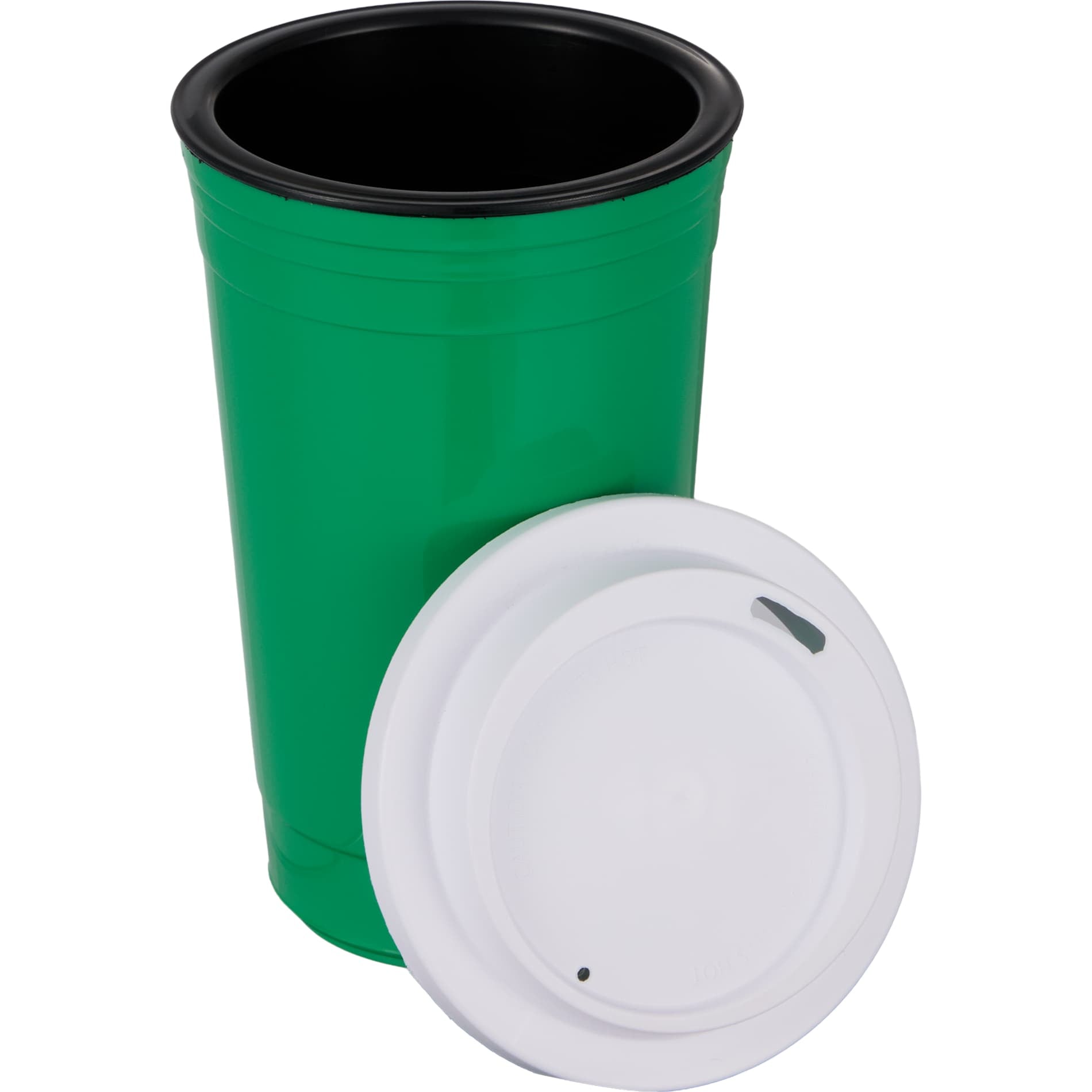 The Traveler Insulated Cup 16 oz. w/ Lid - Etchified - Etchified - SM-6544WH