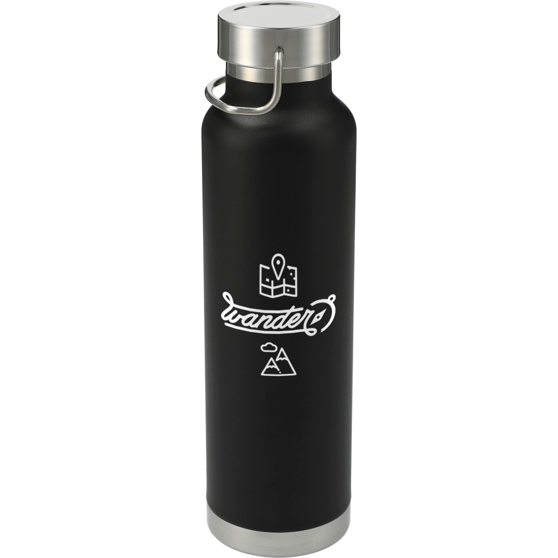 Thor Copper Vacuum Insulated Bottle 22oz - Etchified - Etchified - 1625-85BK