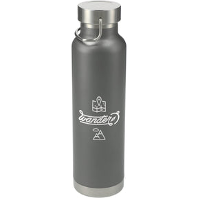 Thor Copper Vacuum Insulated Bottle 22oz - Etchified - Etchified - 1625-85BK