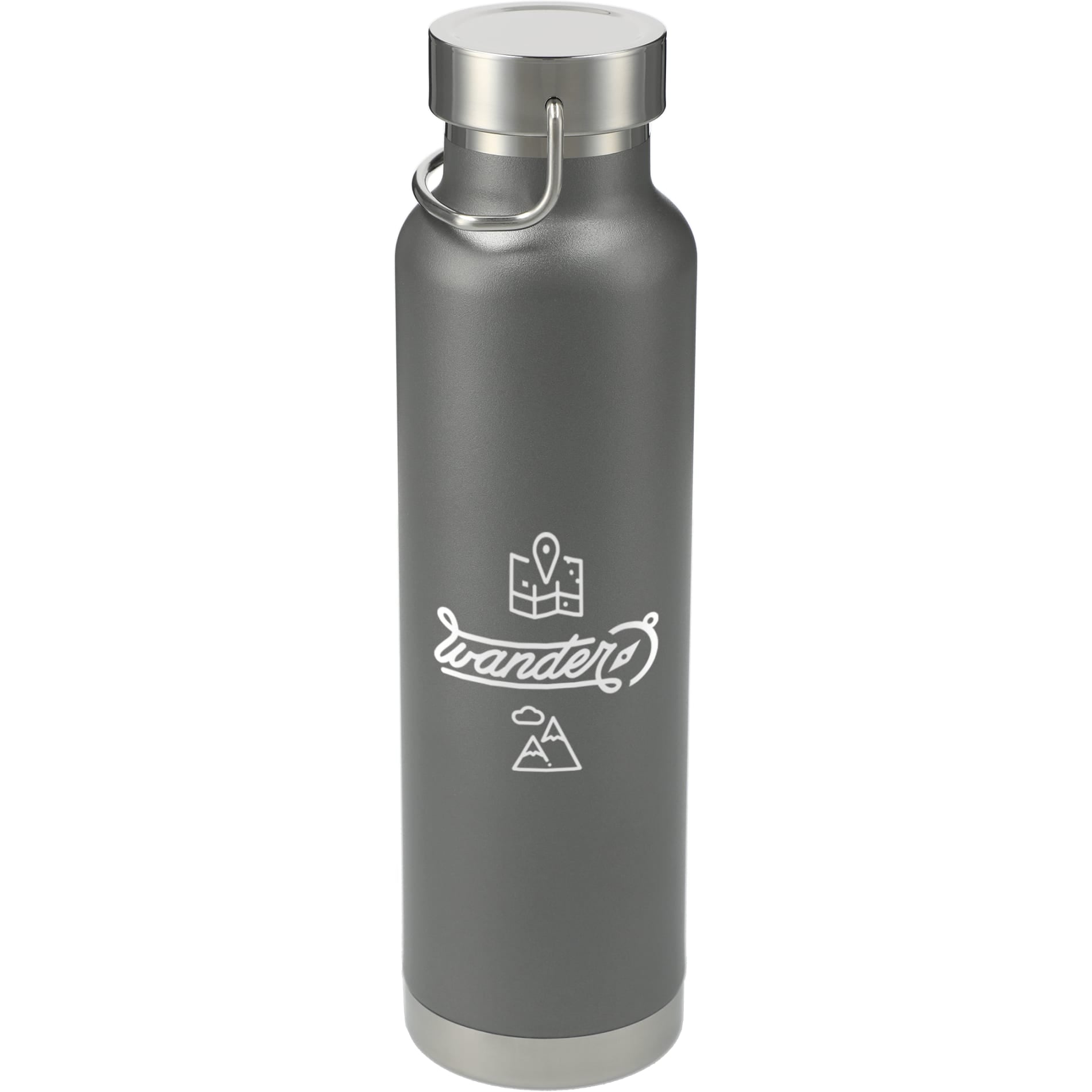 Thor Copper Vacuum Insulated Bottle 22oz - Etchified - Etchified - 1625-85BK