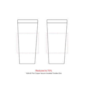 Thor Copper Vacuum Insulated Tumbler 22oz - Etchified - Etchified - 1626-50SL