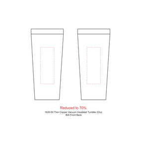 Thor Copper Vacuum Insulated Tumbler 22oz - Etchified - Etchified - 1626-50SL