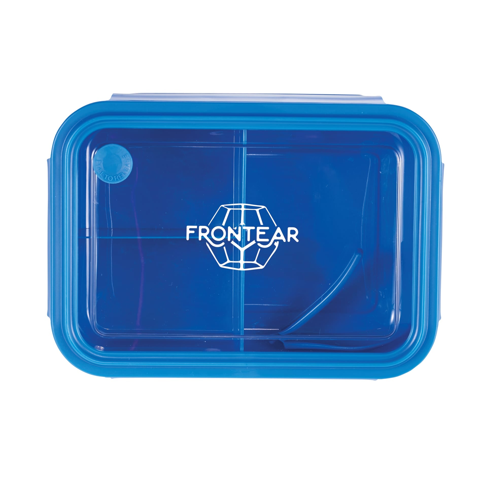 Three Compartment Food Storage Bento Box - Etchified - Etchified - 1031-56BL