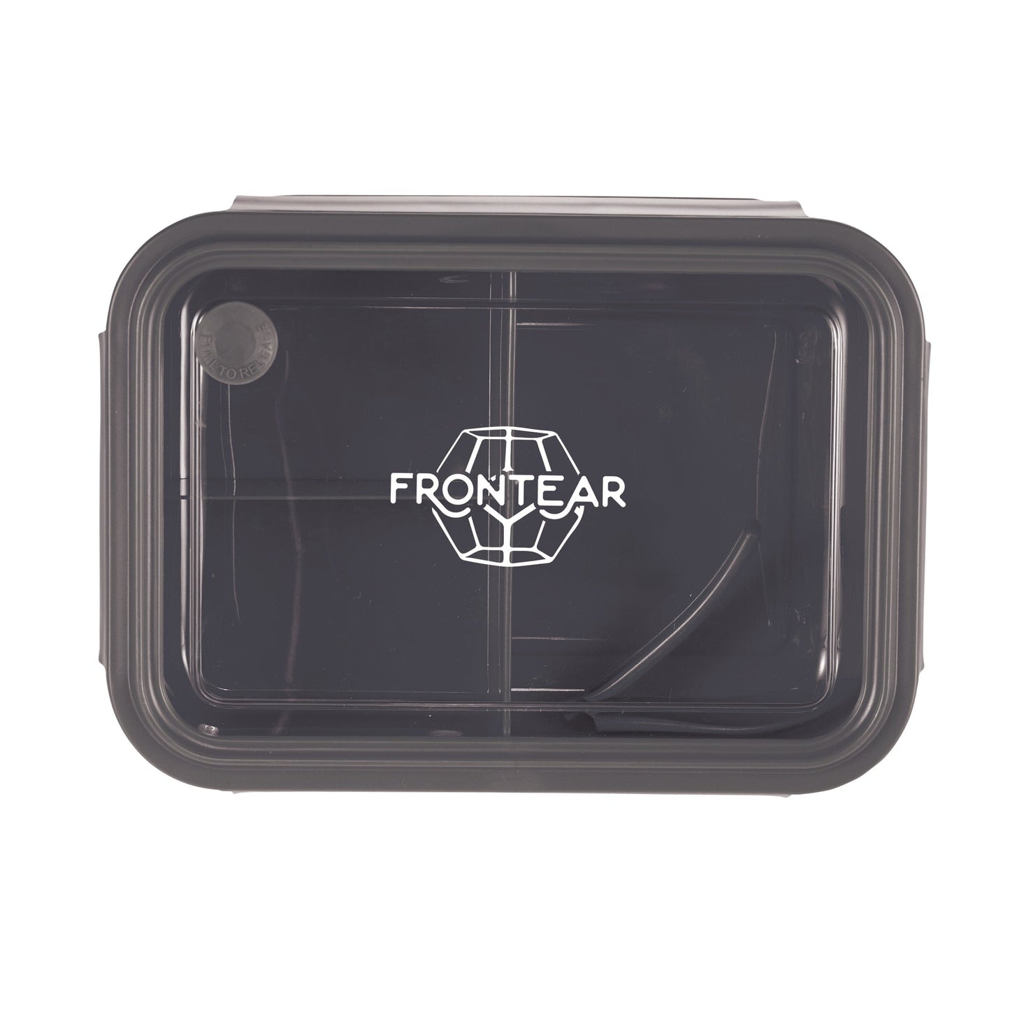 Three Compartment Food Storage Bento Box - Etchified - Etchified - 1031-56BL