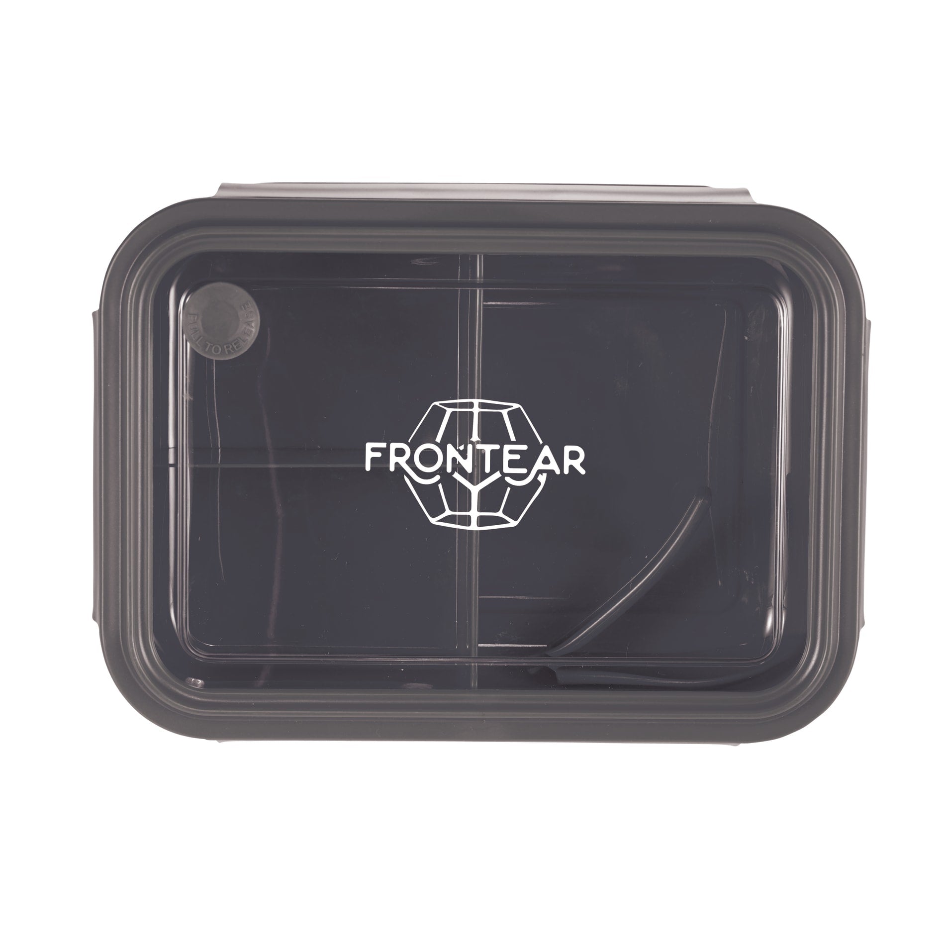 Three Compartment Food Storage Bento Box - Etchified - Etchified - 1031-56BL