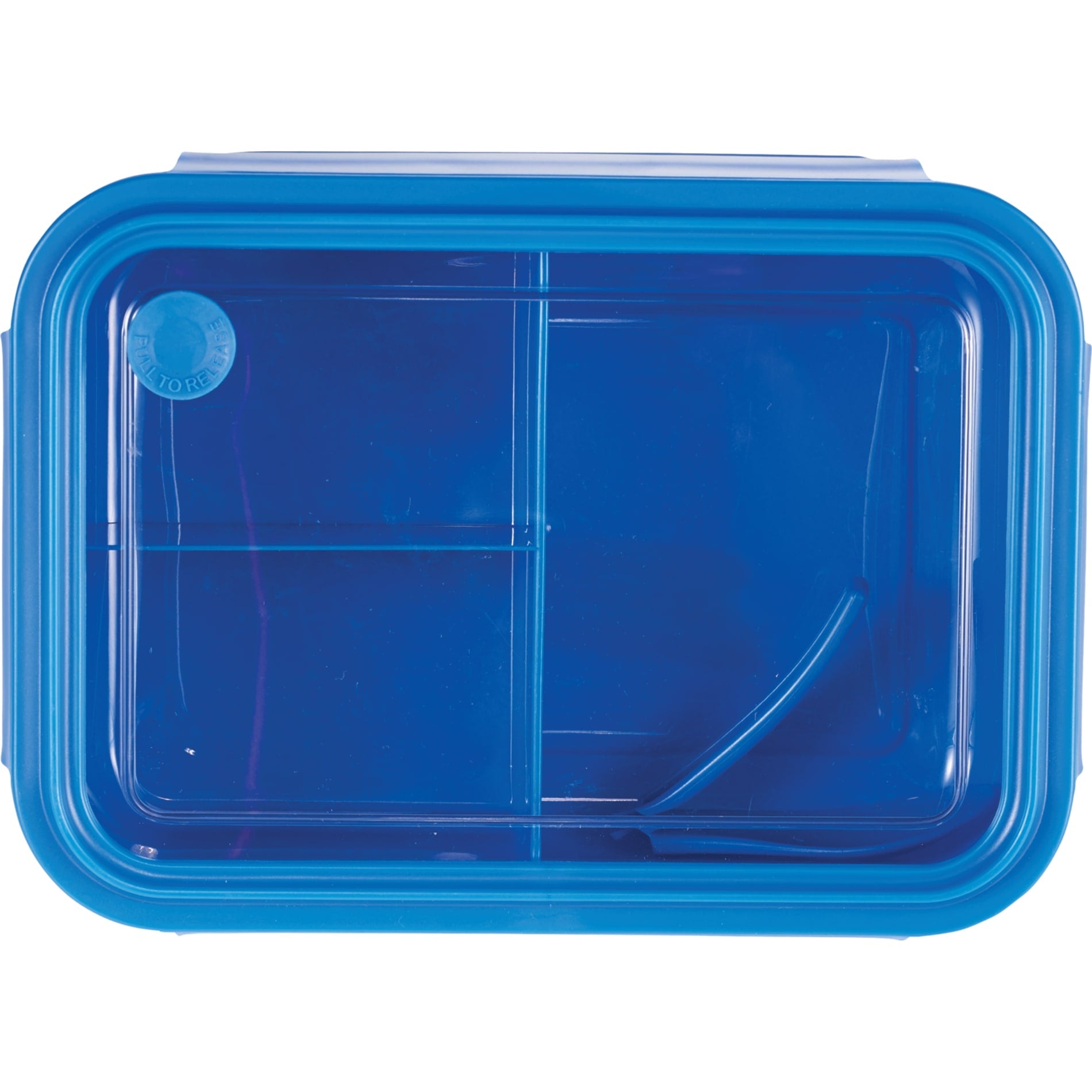 Three Compartment Food Storage Bento Box - Etchified - Etchified - 1031-56BL