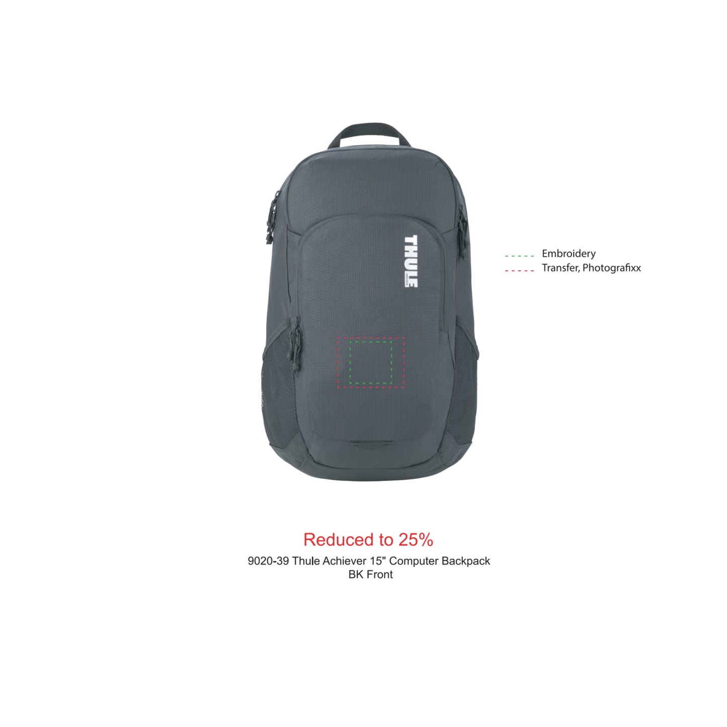 Thule Achiever 15" Computer Backpack - Etchified - Etchified - 9020-39BK