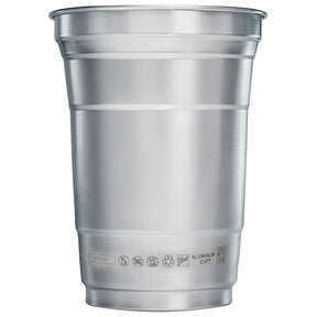 Top Cup Aluminum Cup 16oz. - Etchified - Etchified - SM-6546GY