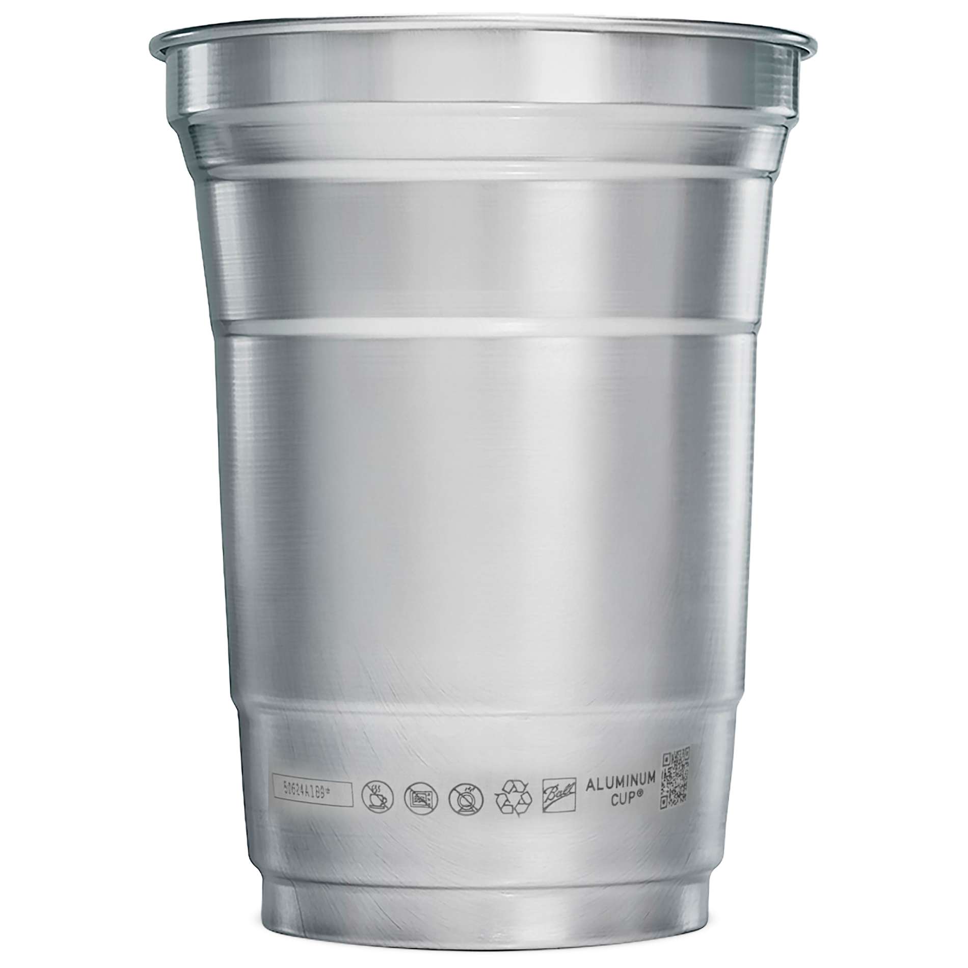 Top Cup Aluminum Cup 16oz. - Etchified - Etchified - SM-6546GY