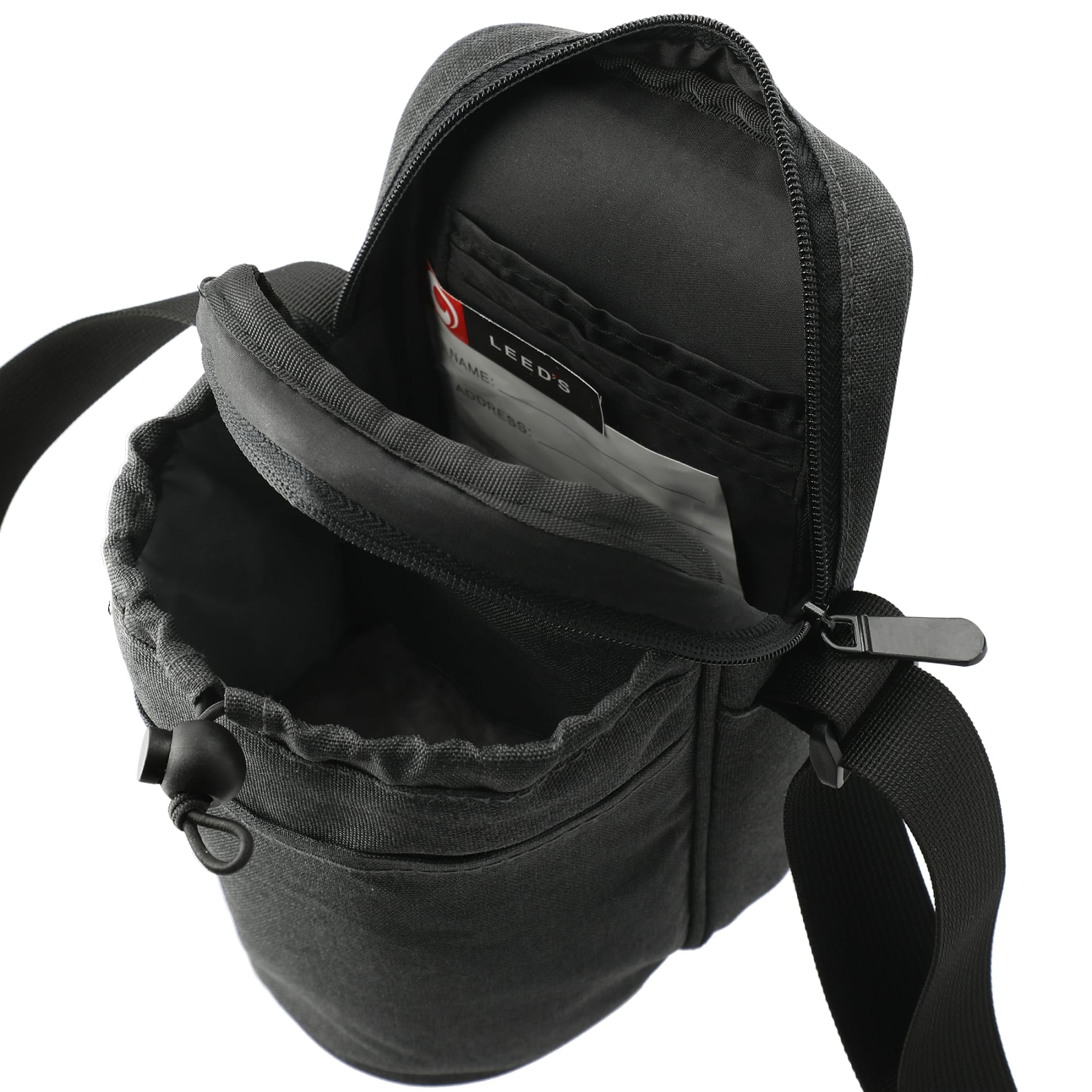 Traver RPET Adjustable Bottle Sling Cooler w/Pouch - Etchified - Etchified - 1600-29CA