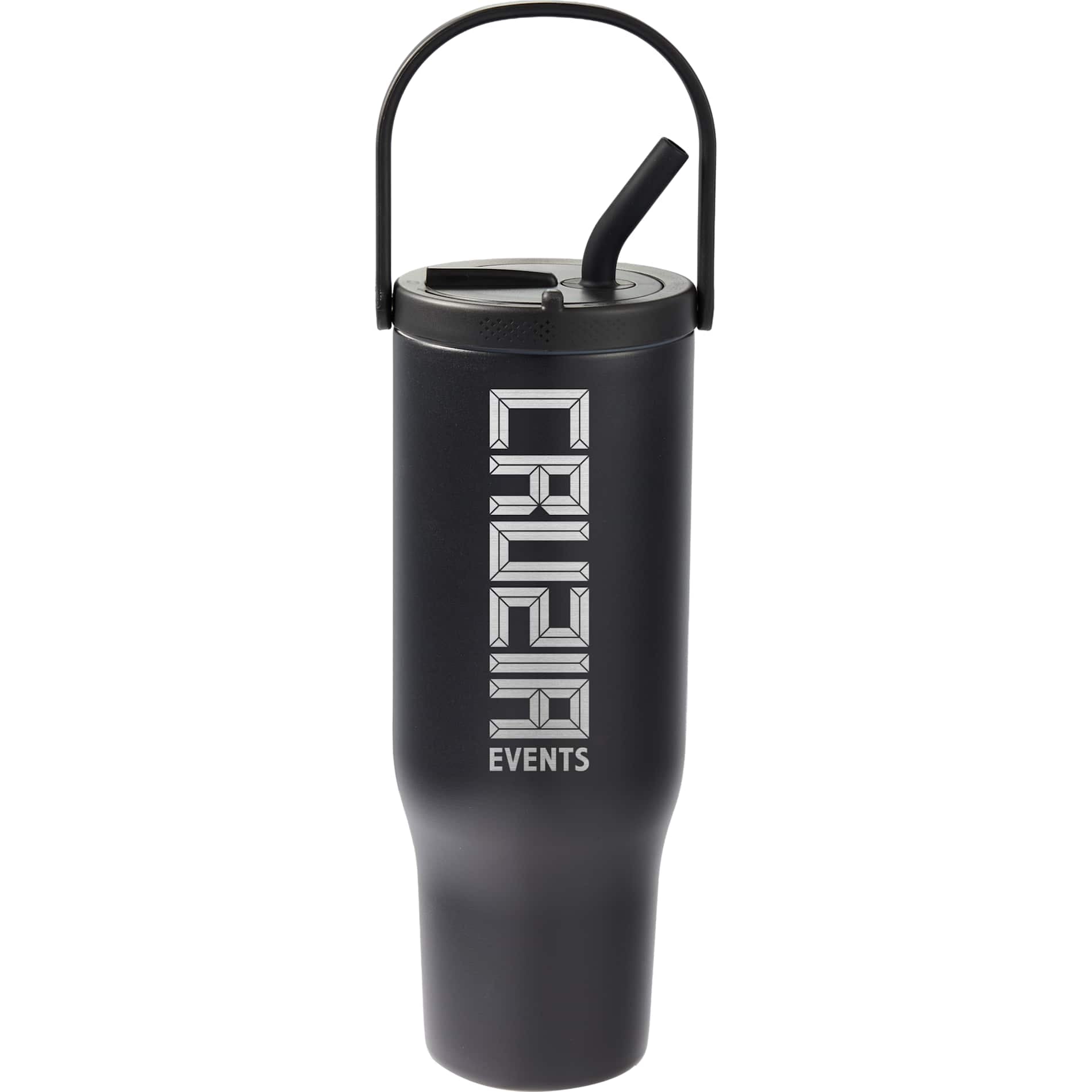 Trinity Recycled Straw Leak proof Tumbler 30oz - Etchified - Etchified - 1602-32BK