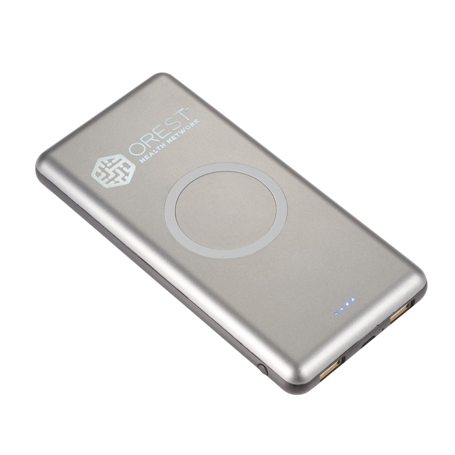 UL Listed Light Up Qi 10000 Wireless Power Bank - Etchified - Etchified - 7121-43GM