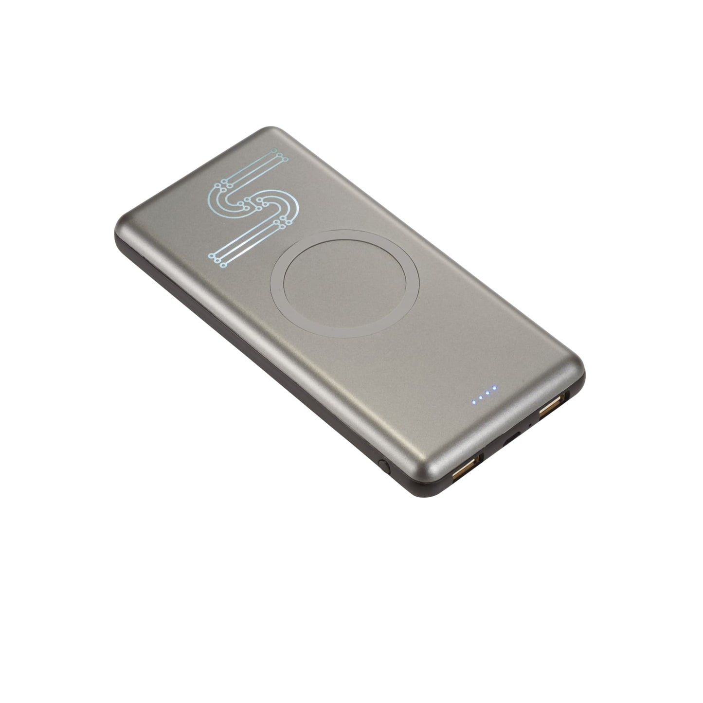 UL Listed Light Up Qi 10000 Wireless Power Bank - Etchified - Etchified - 7121-43GM