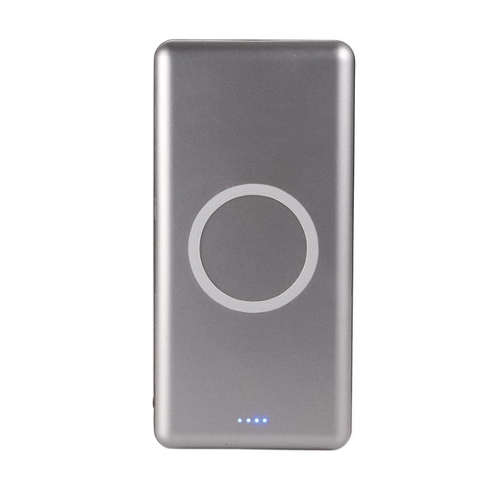 UL Listed Light Up Qi 10000 Wireless Power Bank - Etchified - Etchified - 7121-43GM