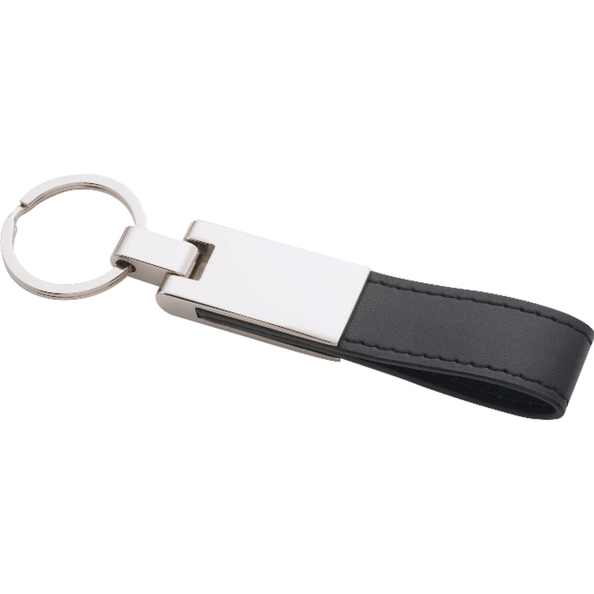 UltraHyde Silver Key Ring - Etchified - Etchified - SM-2396BK