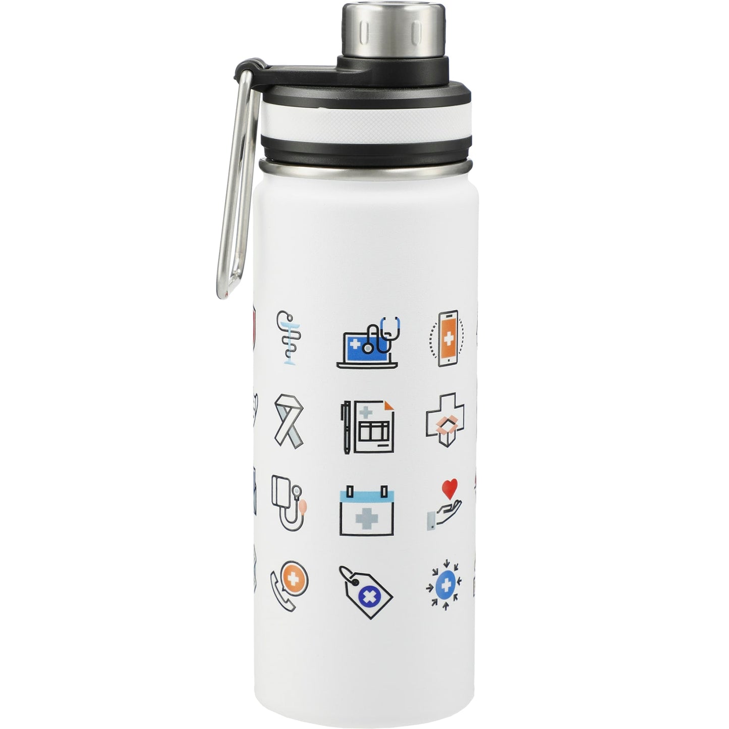 Vasco Copper Vacuum Insulated Bottle 20oz - Etchified - Etchified - 1628-20WH