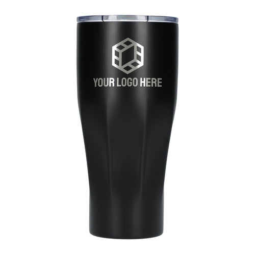 Victor Recycled Vacuum Insulated Tumbler 20oz - Etchified - GearOne - 1602-05BK