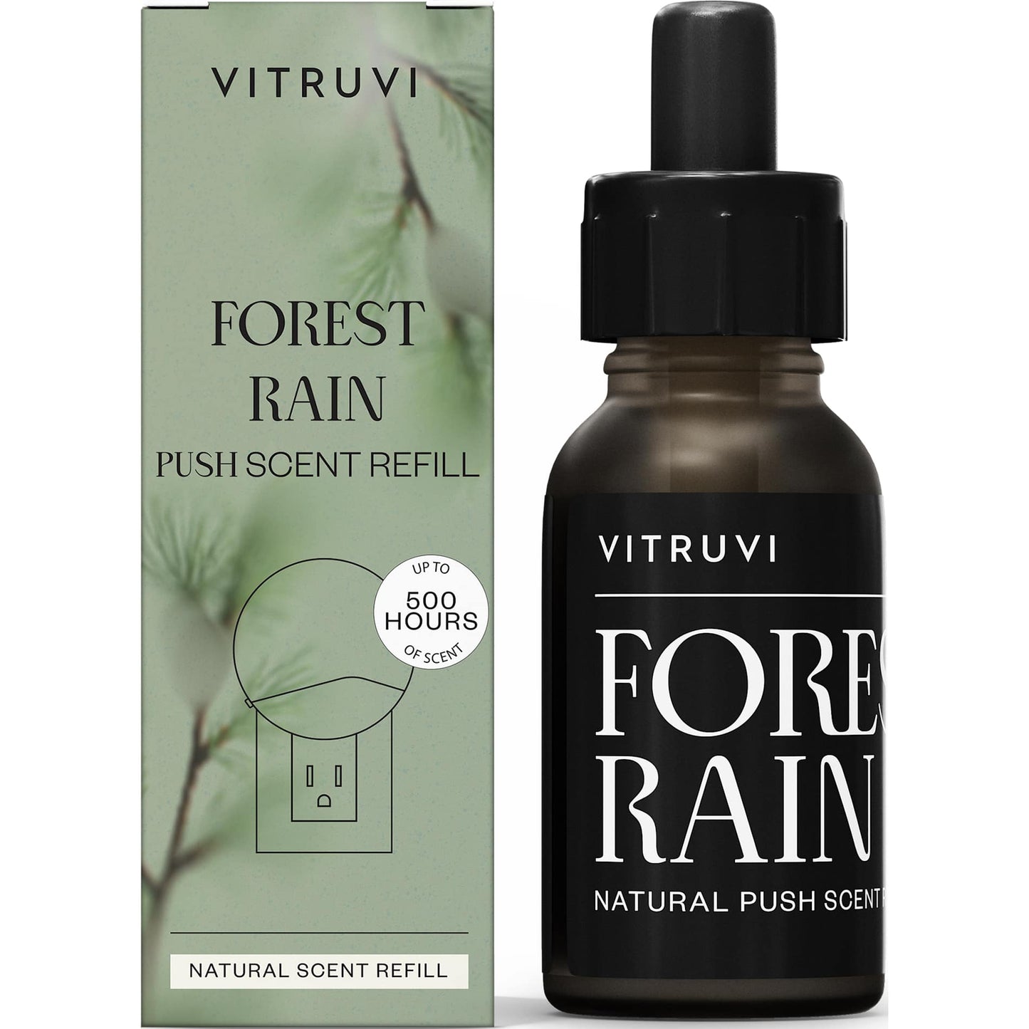 Vitruvi Plug - In Wall Diffuser + 1 Oil Bundle - Etchified - Etchified - 1414-03WH