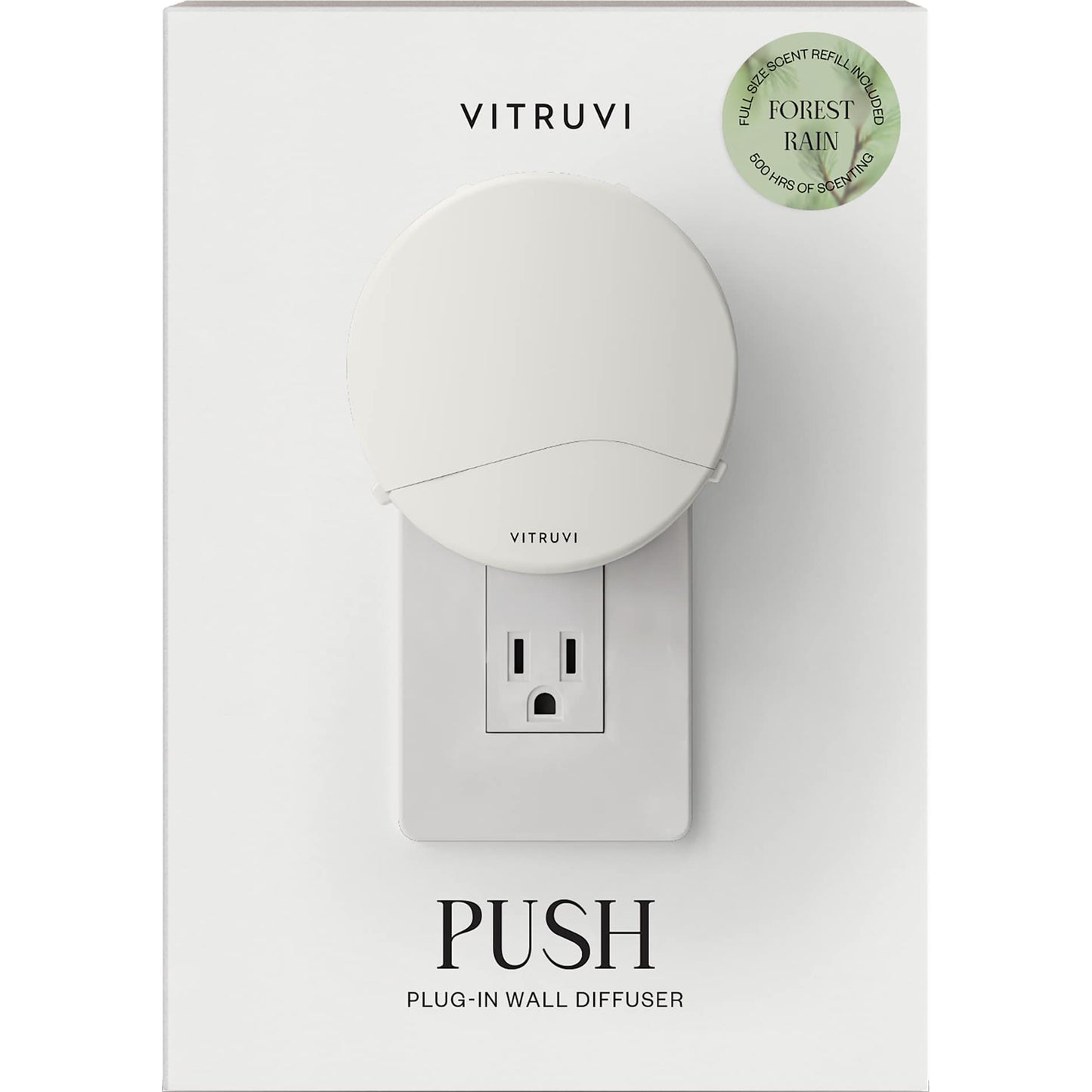 Vitruvi Plug - In Wall Diffuser + 1 Oil Bundle - Etchified - Etchified - 1414-03WH