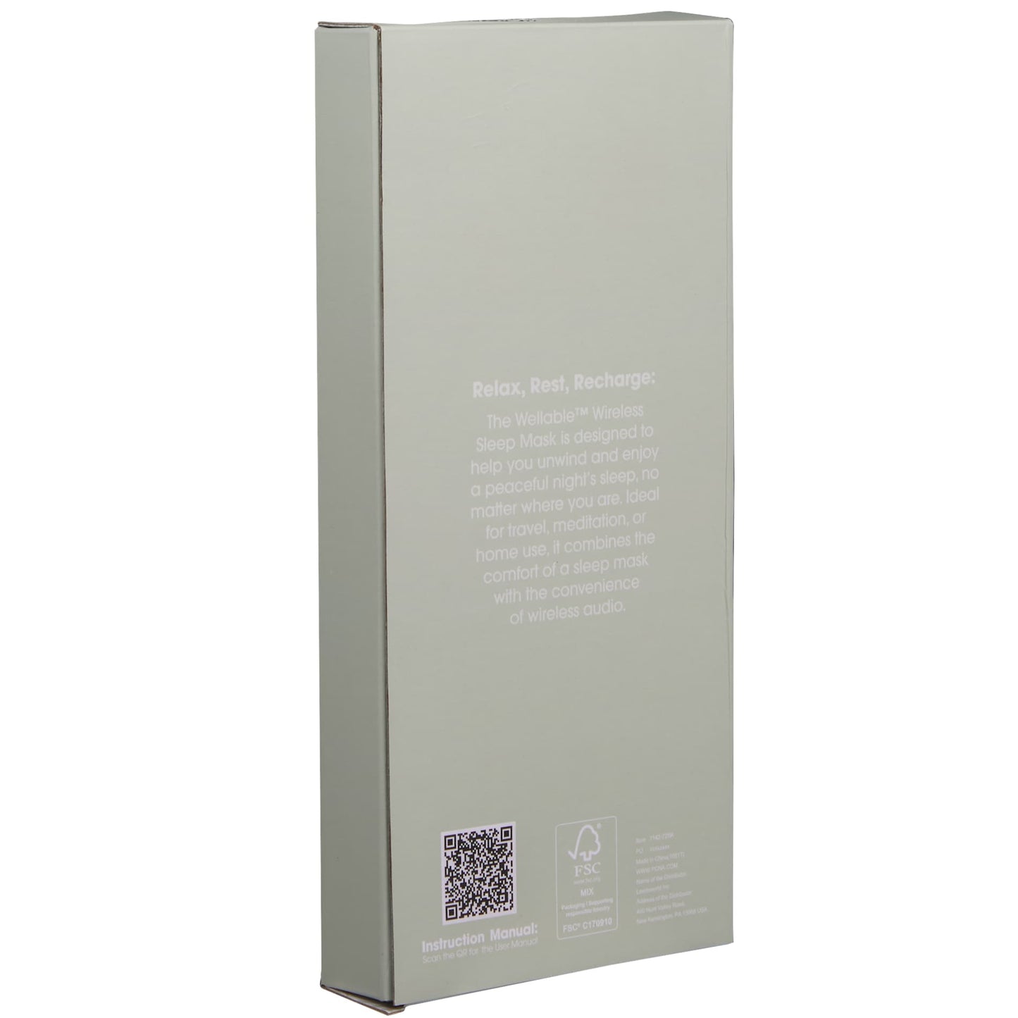 Wellable™ Bluetooth Sleep Mask - Etchified - Wellable - 7142-72BK