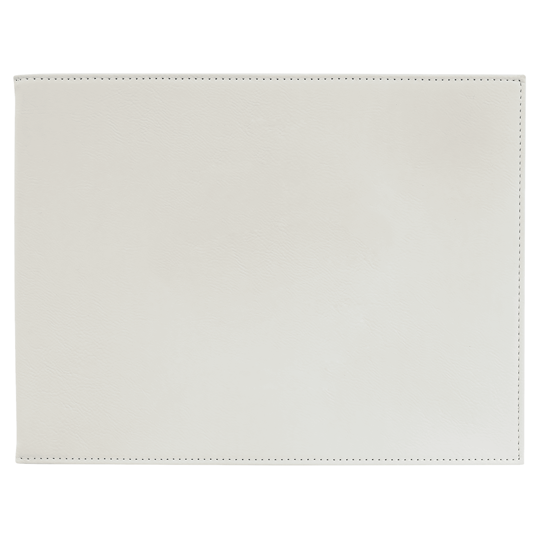 White Laserable Leatherette Certificate Holder 9" x 12" - Etchified - GearOne - CH113