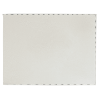 White Laserable Leatherette Certificate Holder 9" x 12" - Etchified - GearOne - CH113