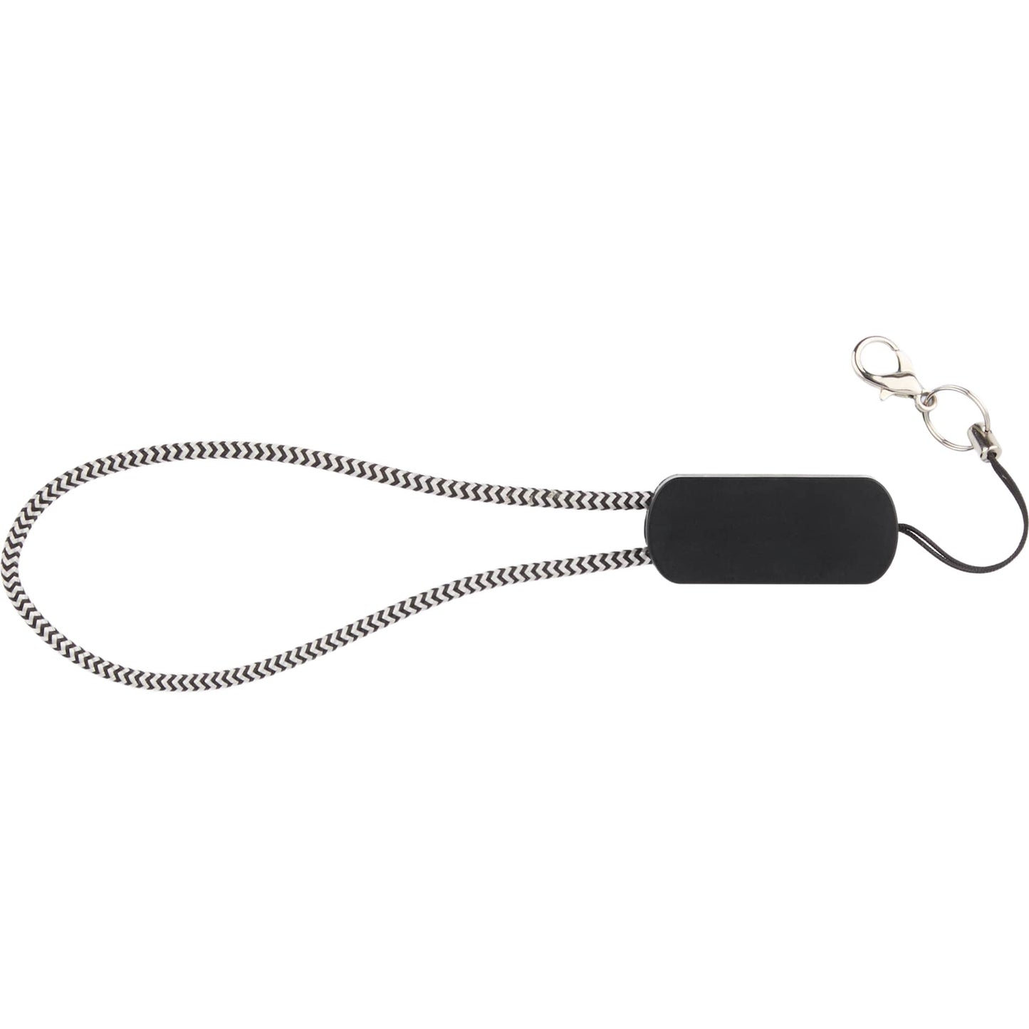 Wrist Link 5 - in - 1 65W PD Charging Cable Lanyard - Etchified - Etchified - 7143-90BKSL