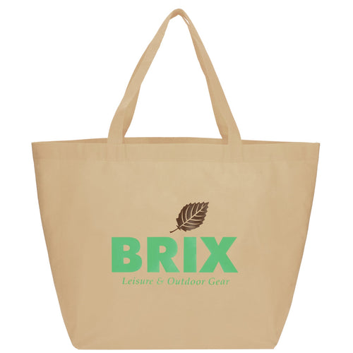 YaYa Budget Non - Woven Shopper Tote - Etchified - Etchified - SM-7346CR
