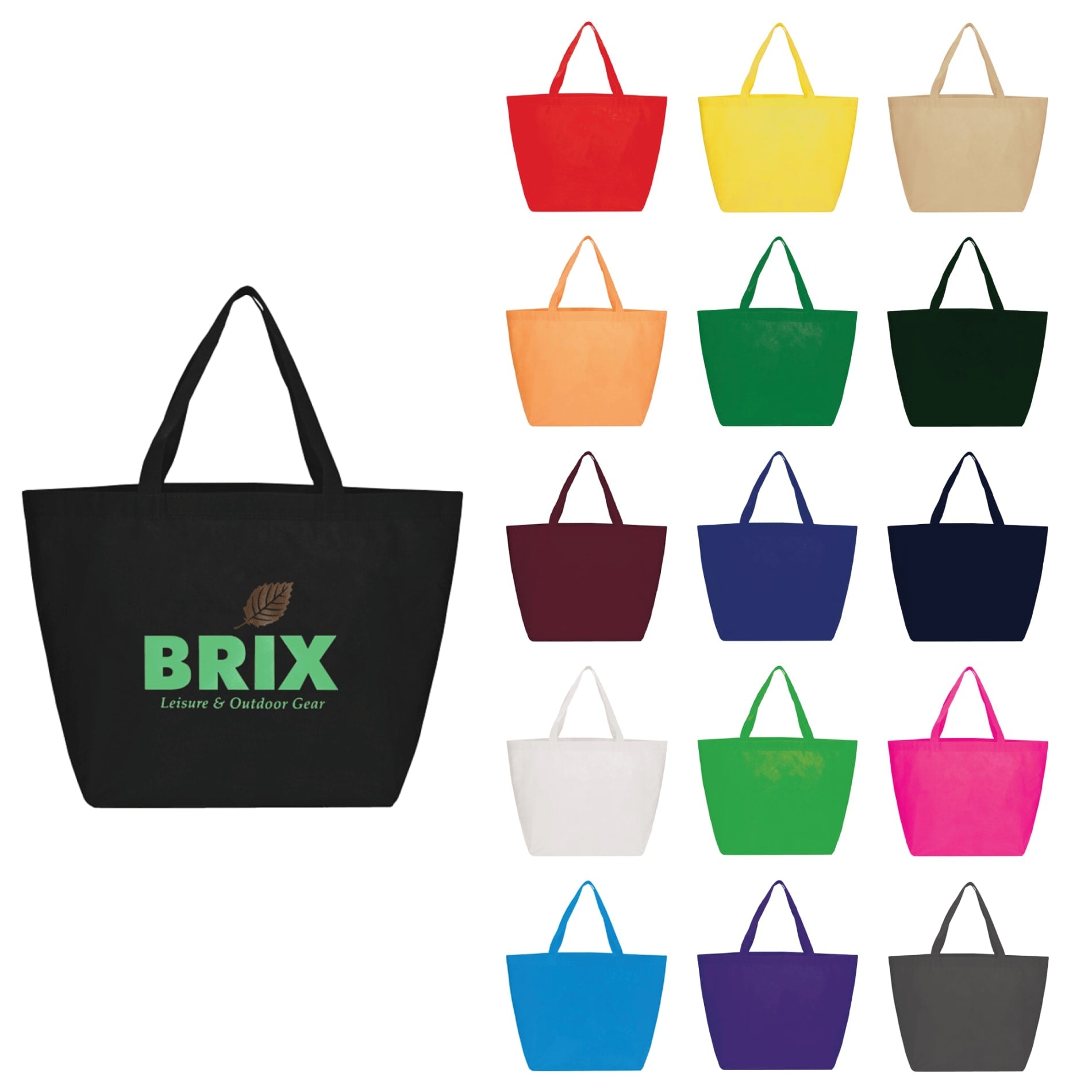 YaYa Budget Non - Woven Shopper Tote - Etchified - Etchified - SM-7346CR