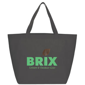 YaYa Budget Non - Woven Shopper Tote - Etchified - Etchified - SM-7346GY