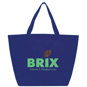 YaYa Budget Non - Woven Shopper Tote - Etchified - Etchified - SM-7346NBL