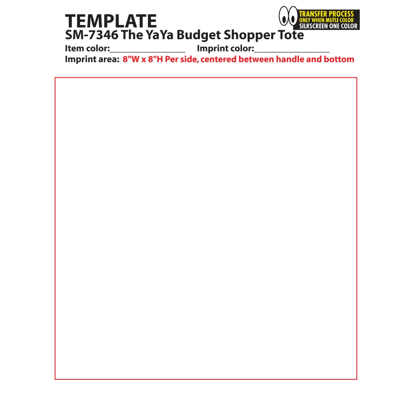 YaYa Budget Non - Woven Shopper Tote - Etchified - Etchified - SM-7346OR