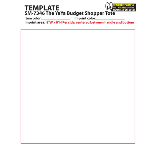 YaYa Budget Non - Woven Shopper Tote - Etchified - Etchified - SM-7346OR
