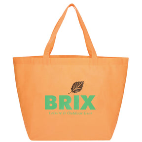 YaYa Budget Non - Woven Shopper Tote - Etchified - Etchified - SM-7346OR