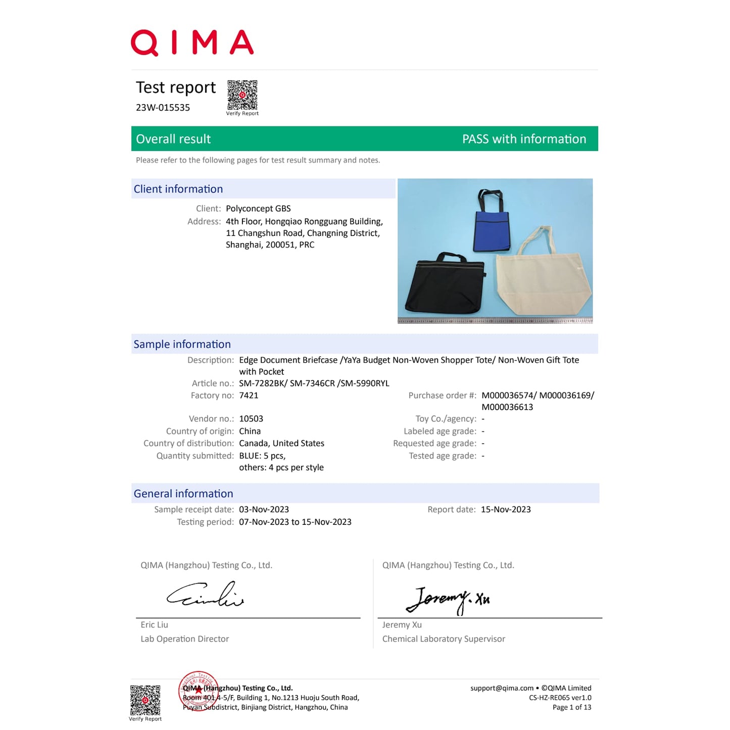 YaYa Budget Non - Woven Shopper Tote - Etchified - Etchified - SM-7346OR