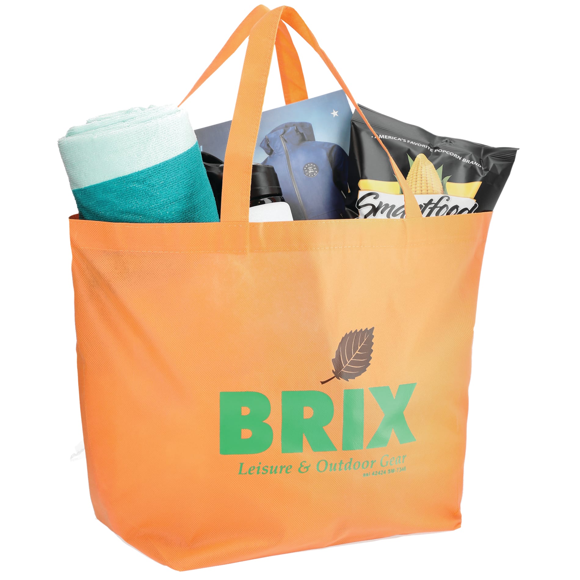 YaYa Budget Non - Woven Shopper Tote - Etchified - Etchified - SM-7346YE