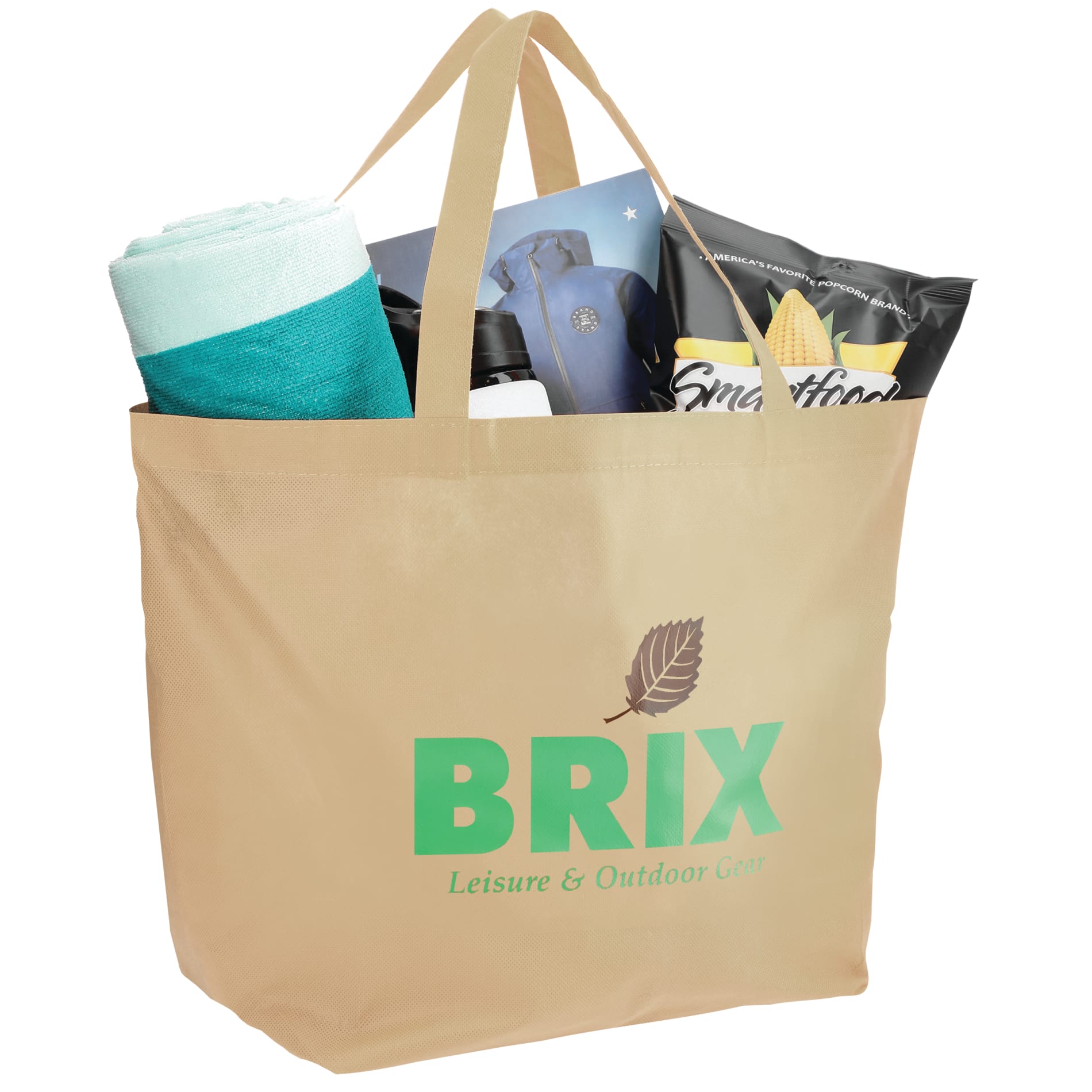 YaYa Budget Non - Woven Shopper Tote - Etchified - Etchified - SM-7346YE