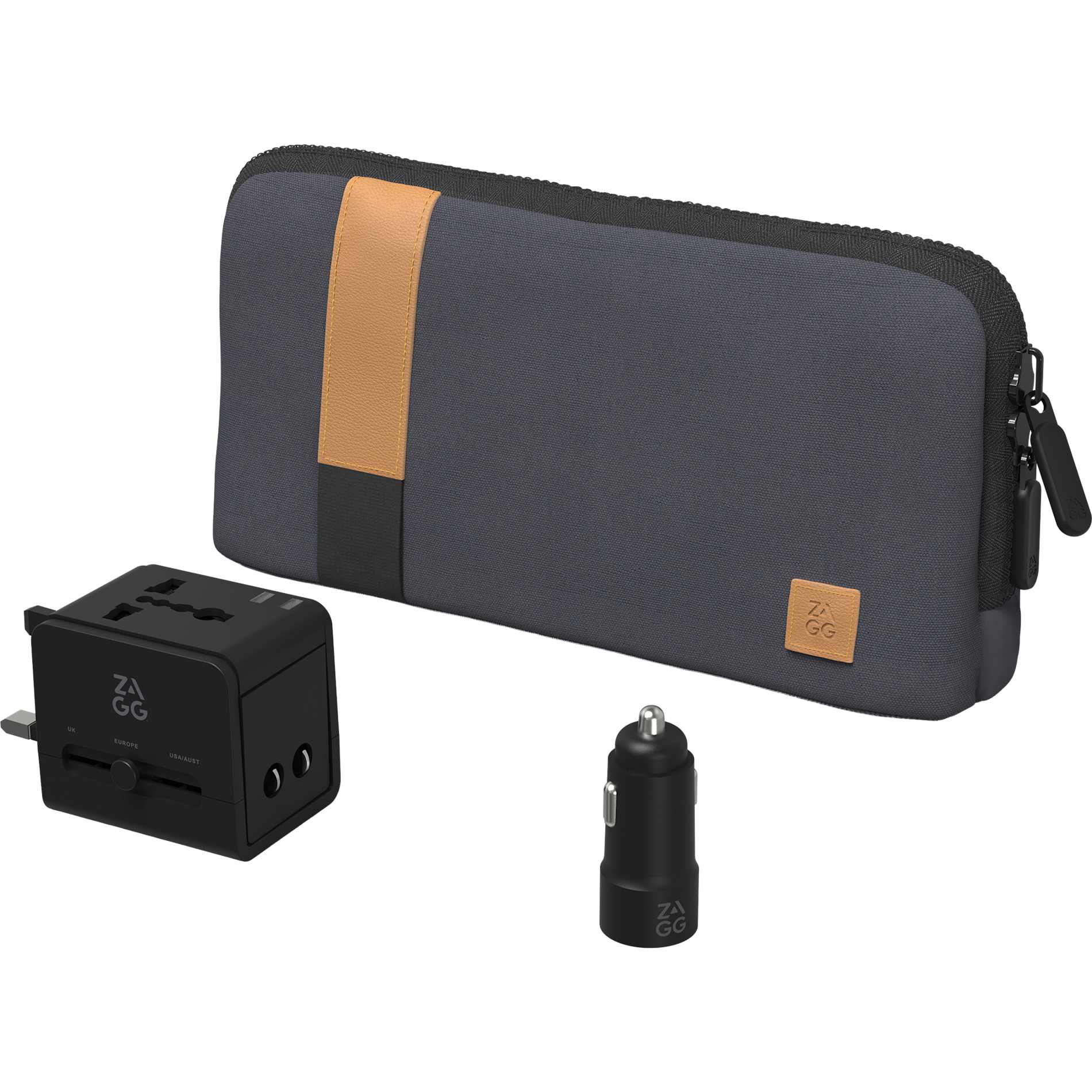 Zagg Desktop Essentials Travel Kit - Etchified - Etchified - 7142-67GY