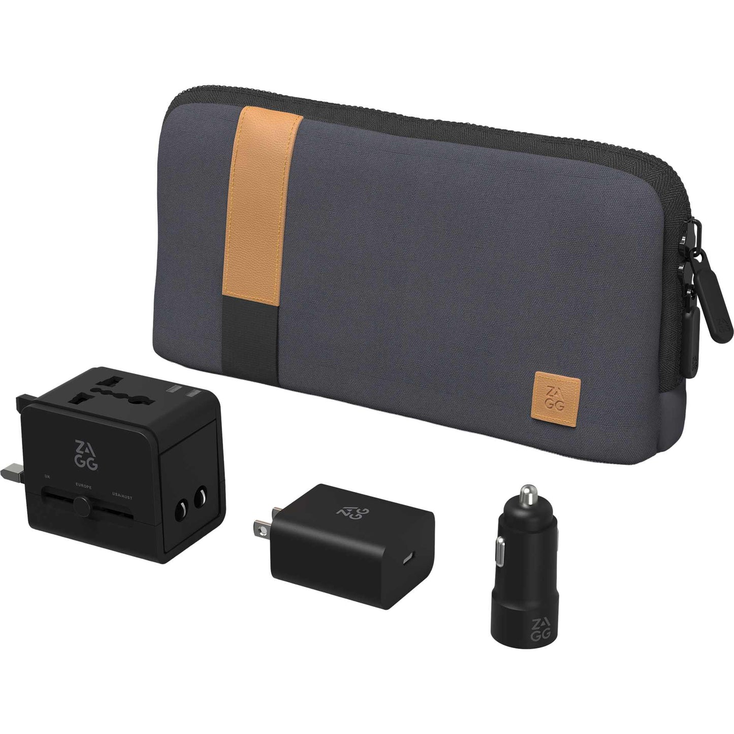 Zagg Desktop Essentials Travel Kit - Etchified - Etchified - 7142-67GY