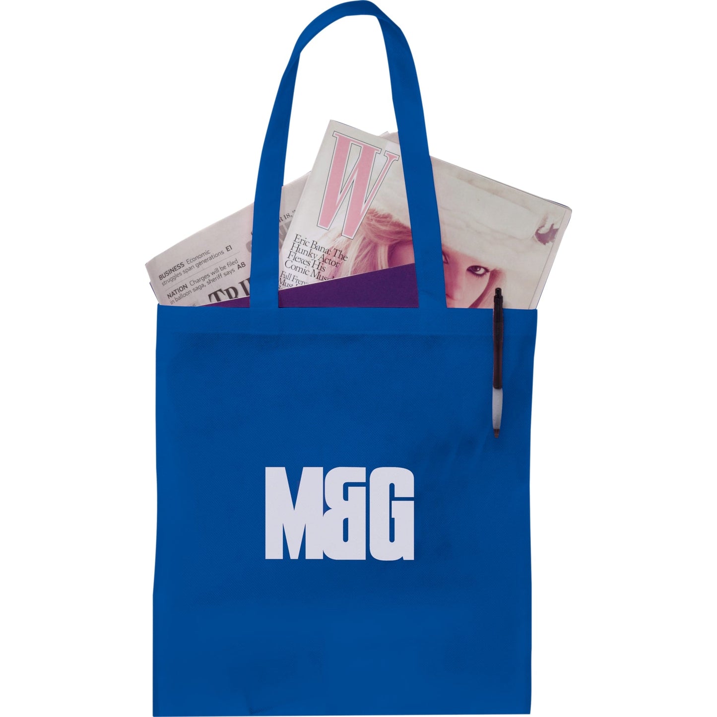 Zeus Non - Woven Convention Tote - Etchified - Etchified - SM-7440BL