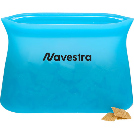 Zili Silicone Food Storage Bag 16oz - Etchified - PCNA (Leed's/Bullet/Trimark) - SM-2265BL