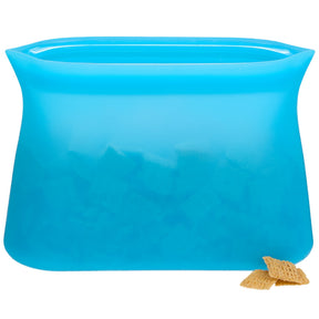Zili Silicone Food Storage Bag 16oz - Etchified - PCNA (Leed's/Bullet/Trimark) - SM-2265BL