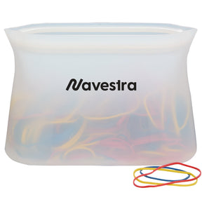 Zili Silicone Food Storage Bag 16oz - Etchified - PCNA (Leed's/Bullet/Trimark) - SM-2265CL