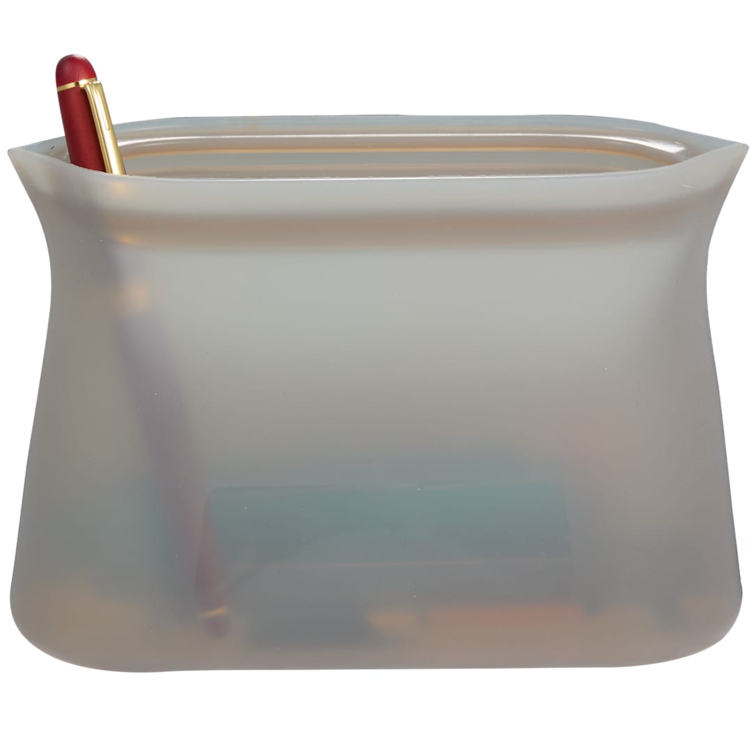 Zili Silicone Food Storage Bag 16oz - Etchified - PCNA (Leed's/Bullet/Trimark) - SM-2265GY