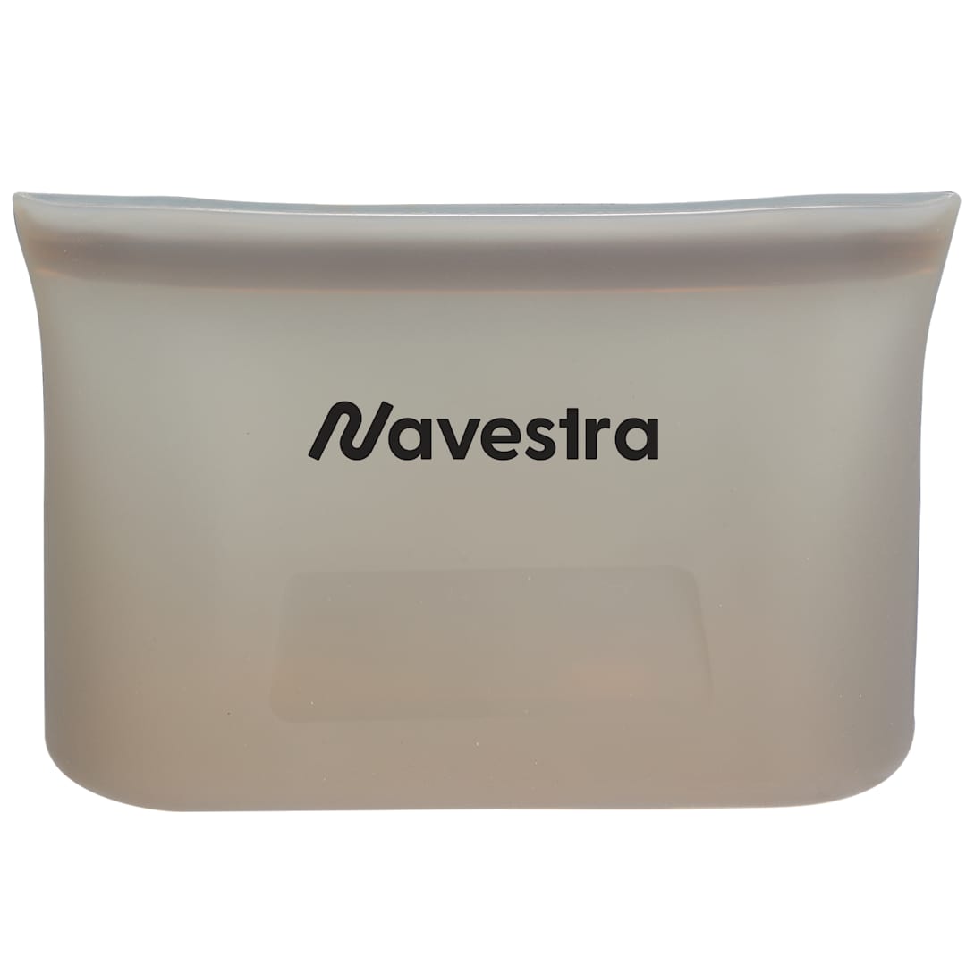 Zili Silicone Food Storage Bag 16oz - Etchified - PCNA (Leed's/Bullet/Trimark) - SM-2265GY