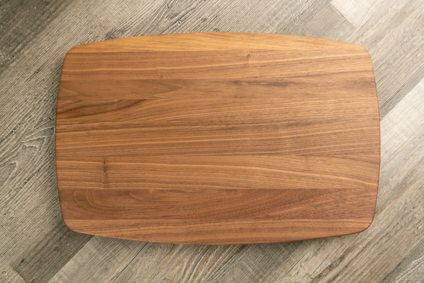 Walnut Charcuterie/Serving board - 10.5"x16" Arched