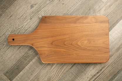 Large Walnut Cheese/Charcuterie Board - 8"x17" - Etchified-Etchified-1069