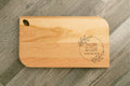 Maple Charcuterie / Serving Board - 8"x14" with Cutout - Etchified-Etchified-0022