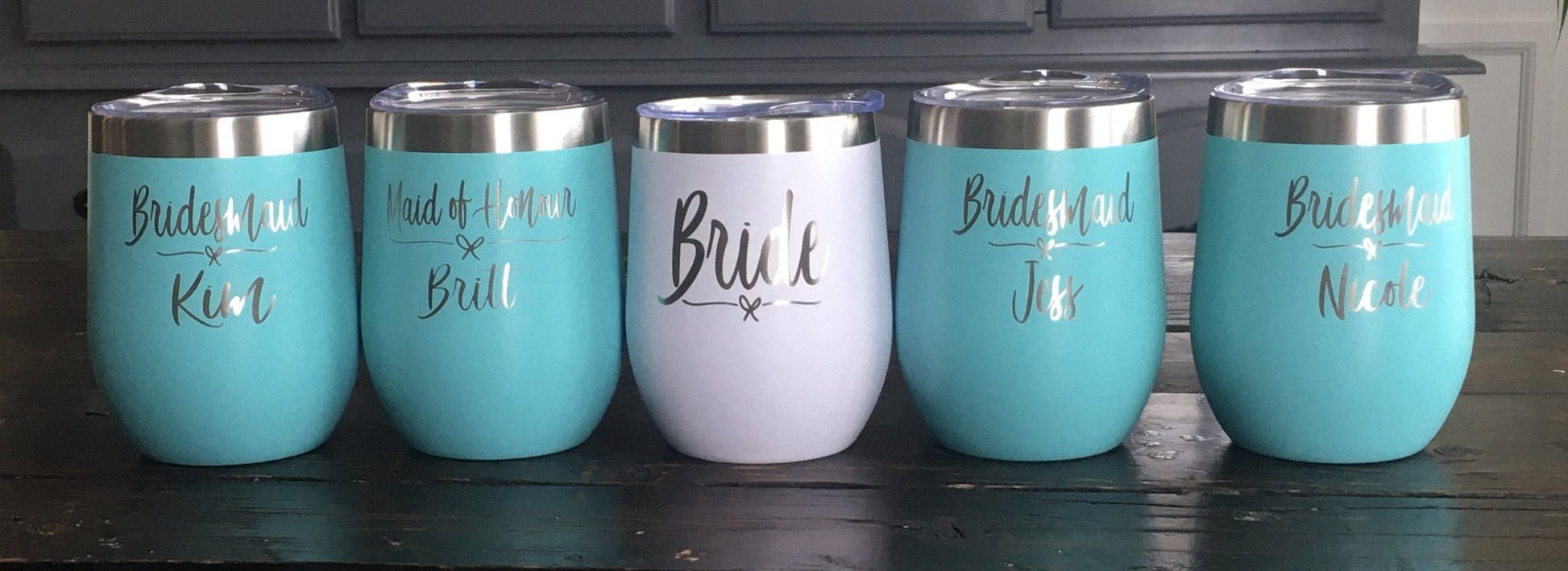 Personalized 12oz Wine Tumblers - Font/Design Options – CRU CUPS