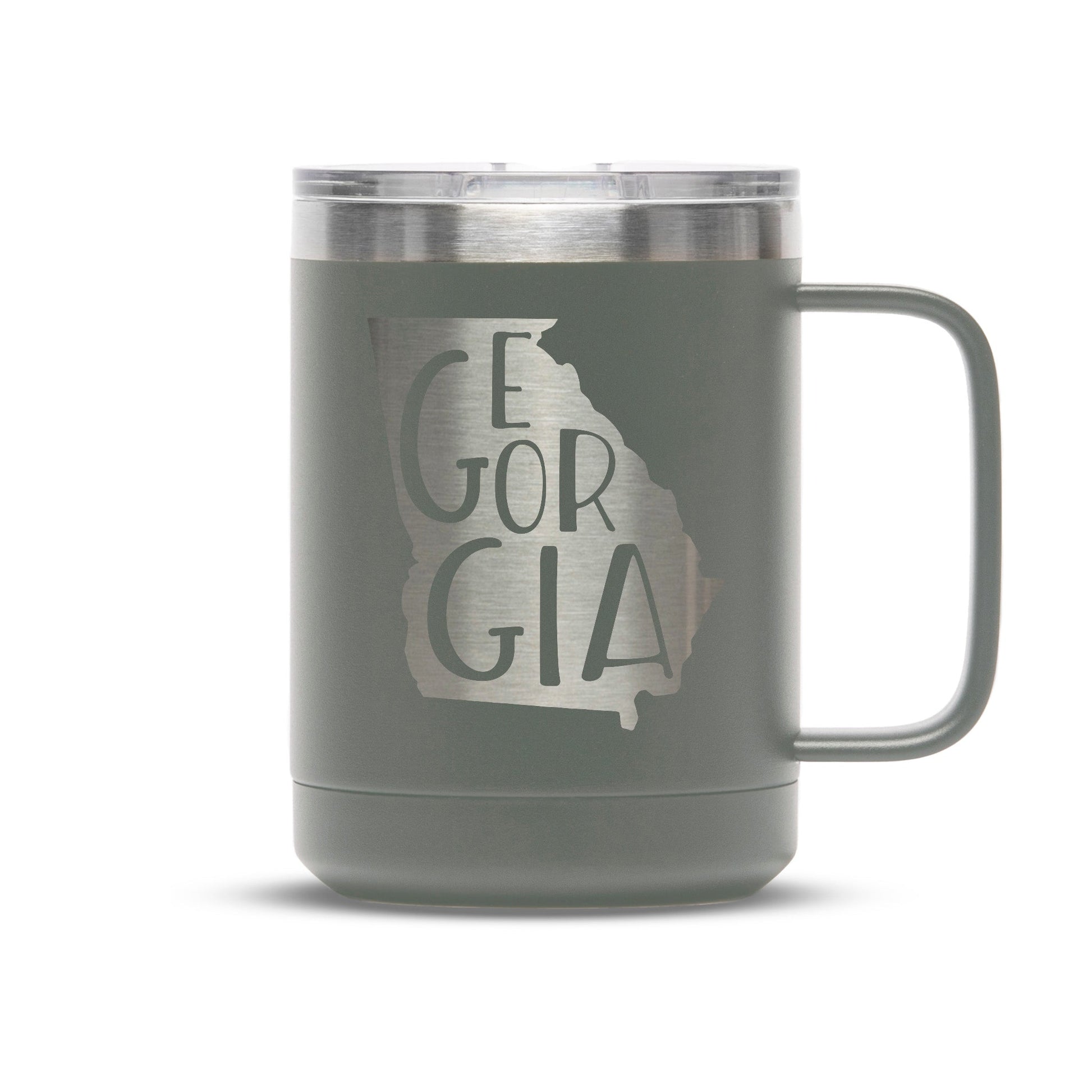 SM  Personalized Metal Coffee Mug - Etchey